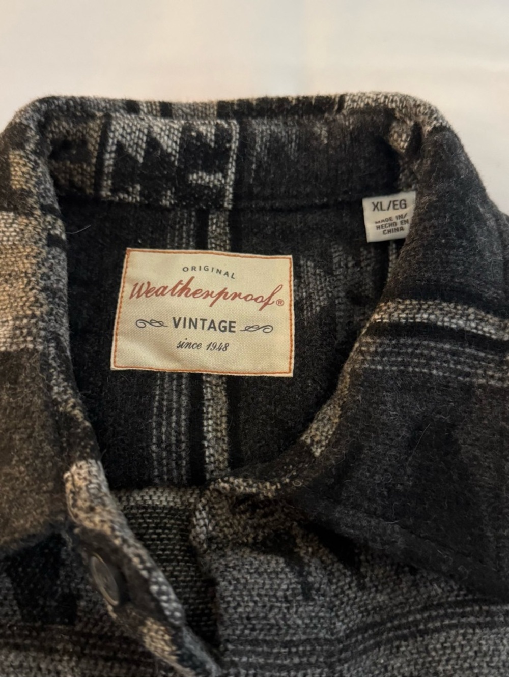 Weatherproof Men's ‘Aged Charcoal’ Shirt Jacket - Picture 2 of 5